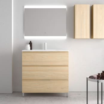 Conjunto mueble de baño de fondo reducido 39 cm Avila Dos Carmen