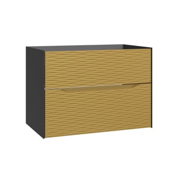 Mueble de baño con encimera de resina Coycama Sahara