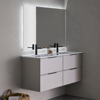 Conjunto mueble de baño Sanchis Kubik