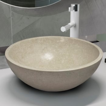 Lavabo de mármol Dana beige