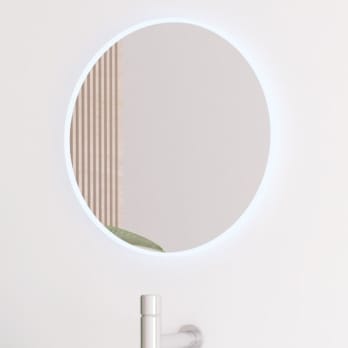 Espejo de baño con luz LED Bruntec Boreal