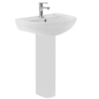 Lavabo con pedestal Manacor Strohm Teka