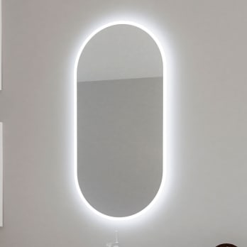 Espejo de baño con luz LED Bruntec Denia
