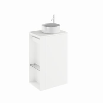 Mueble de baño Royo Bassi con encimera de madera  fondo reducido