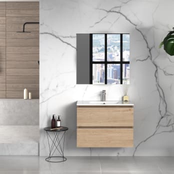 Conjunto mueble de baño moderno Bruntec Roma