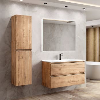 Conjunto mueble de baño moderno Bruntec Roma
