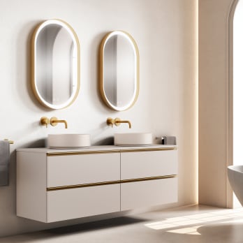 Mueble de baño con encimera Hidrófuga Visobath Granada