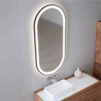 Espejo de baño con luz LED Bruntec Aris