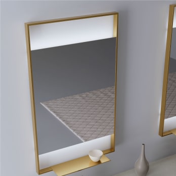 Espejo de baño con luz LED de Bruntec Elan