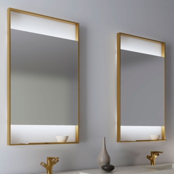 Espejo de baño con luz LED de Bruntec Elan