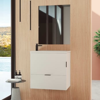 Conjunto mueble de baño fondo reducido 35 cm Campoaras Petit