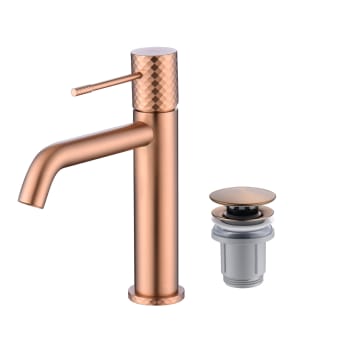 Pack Grifo de lavabo Imex Génova + Válvula click-clack