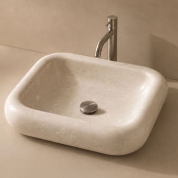 Lavabo de mármol natural Bruntec Dinámo