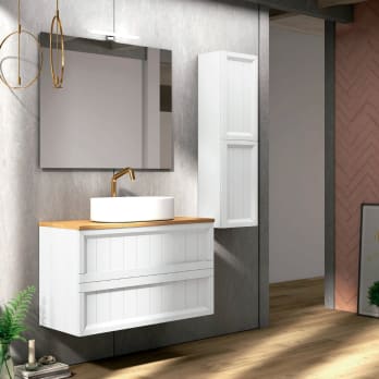 Muebles de baño de madera maciza - Tenuee