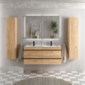 Conjunto mueble de baño Salgar Born