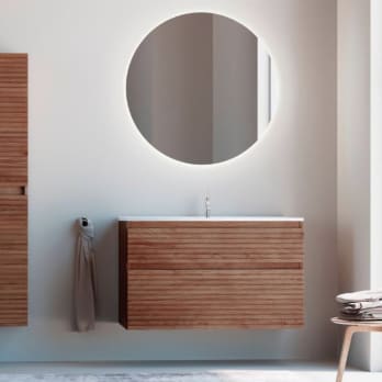 Conjunto de mueble de baño de Palilleria Horizontal Bruntec Alpes 1