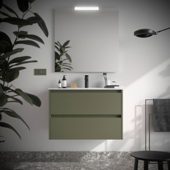 Conjunto mueble de baño Salgar Noja