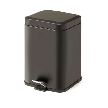 Papelera de baño Gedy Argenta