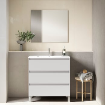 Mueble de baño fondo reducido 39.5 cm Viso Box