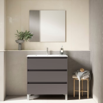 Mueble de baño fondo reducido 39.5 cm Viso Box