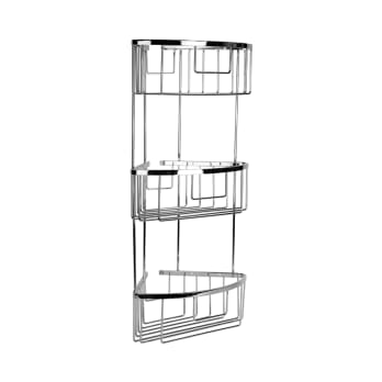Estante de ducha triple Bruntec 600