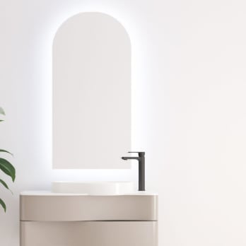 Espejo arco con luz LED Bruntec Lama