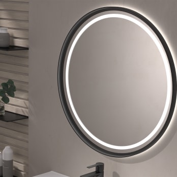 Espejo de baño con luz LED Eurobath Caicos