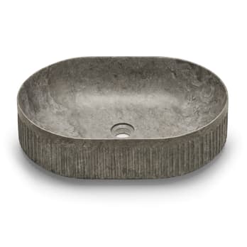 Lavabo sobre encimera Bathco Striae oval
