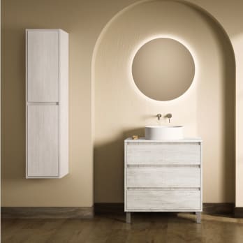 Mueble de baño con encimera de Solid Surface Bruntec Boston