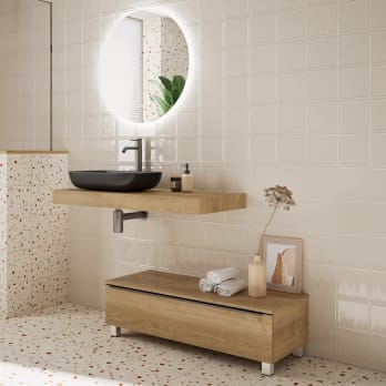 Conjunto mueble de baño con encimera Coycama Flow