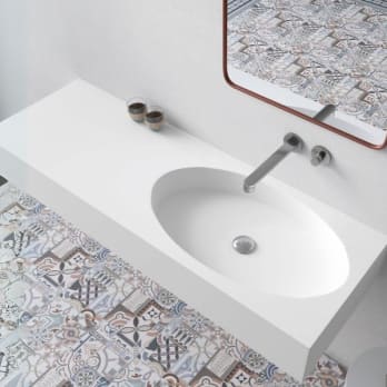 Lavabo suspendido Bruntec California