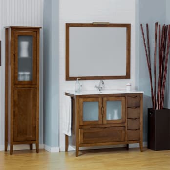 Muebles de baño de madera maciza - Tenuee