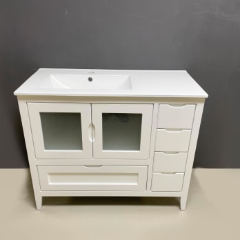 Conjunto mueble de baño rústico Bruntec Timor