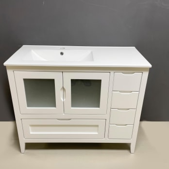 Conjunto mueble de baño rústico Bruntec Timor