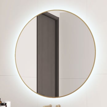 Espejo de baño con luz LED Bruntec Atria