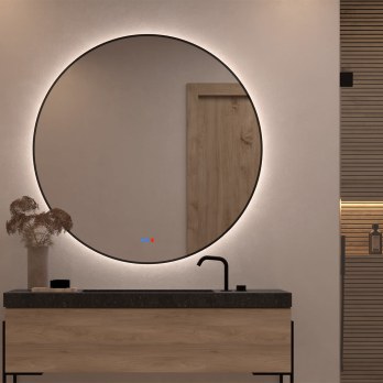 Espejo de baño con luz LED Bruntec Atria