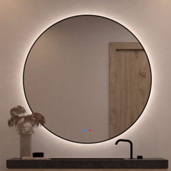Espejo de baño con luz LED Bruntec Atria
