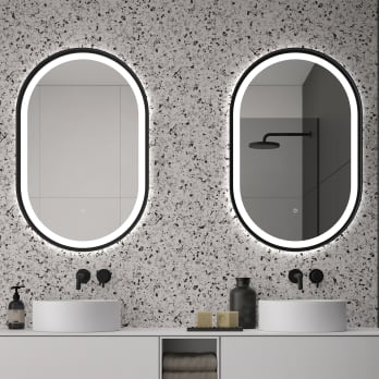 Espejo de baño con luz LED Eurobath Boracay