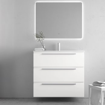 Mueble de baño de fondo reducido 39 cm Avila dos Carmen