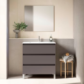 Conjunto mueble de baño fondo reducido 40 cm Viso Nido