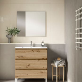 Conjunto mueble de baño fondo reducido 39.5 cm Viso Bath Box