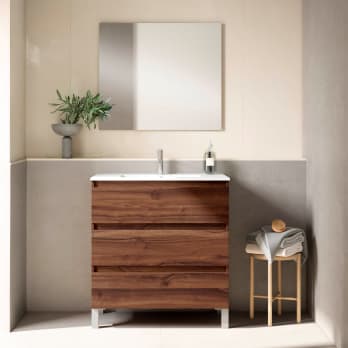 Conjunto mueble de baño fondo reducido 40 cm Viso Nido