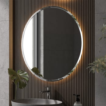 Espejo de baño con luz LED de Eurobath, Soleil