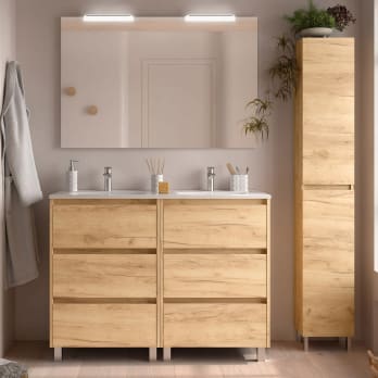 Conjunto mueble de baño Salgar Noja