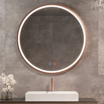 Espejo de baño con luz LED Ledimex Paris