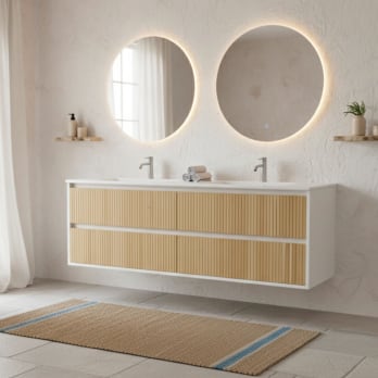 Conjunto mueble de baño Bruntec Alpes 18
