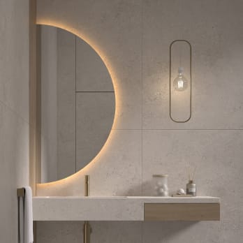 Espejo media luna con luz LED de Eurobath, Bonaire 2