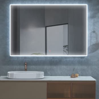 Espejo de baño con luz LED Ledimex Boston