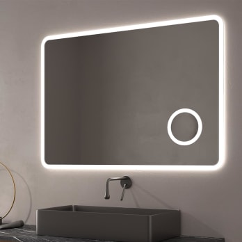 Espejo de baño con luz LED Eurobath, Palau