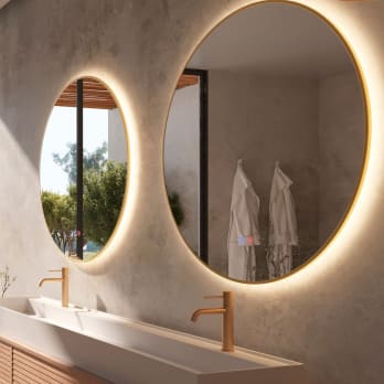 Espejo de baño con luz LED Ledimex Fun